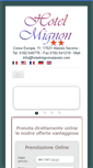 Mobile Screenshot of hotelmignonalassio.com