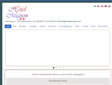 Tablet Screenshot of hotelmignonalassio.com